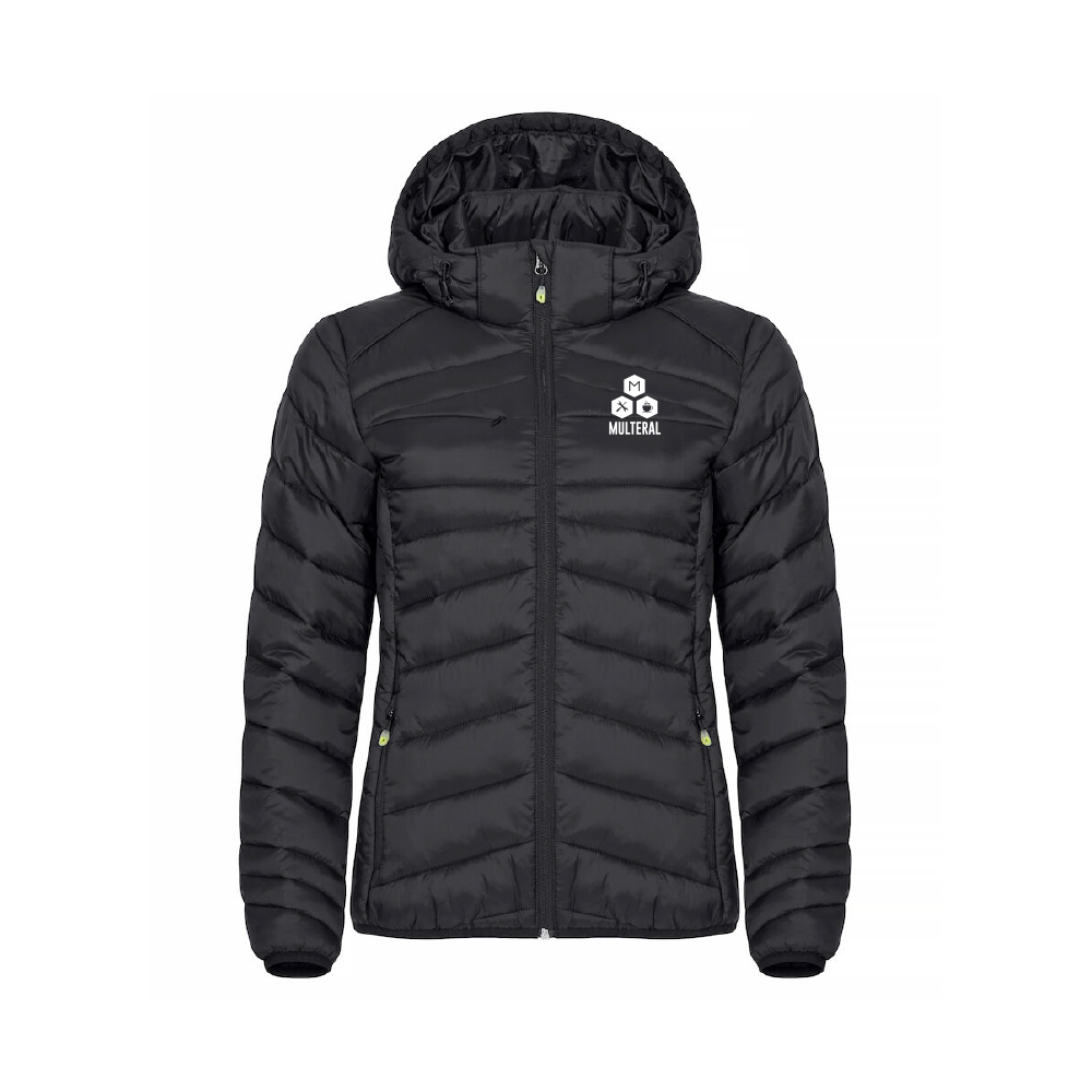 Lättviktsjacka dam svart